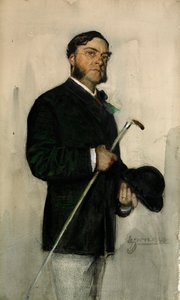 Bankier Ludvig Arosenius door Anders Leonard Zorn